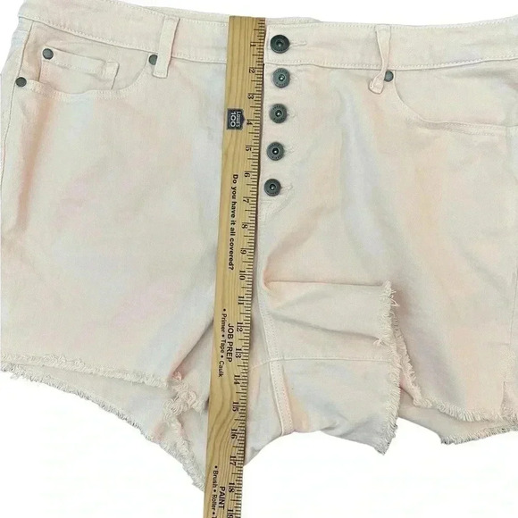 Torrid Womens 5 Inch Vintage Stretch High-rise Shorts Denim Plus Size 22 Pink - Picture 12 of 13